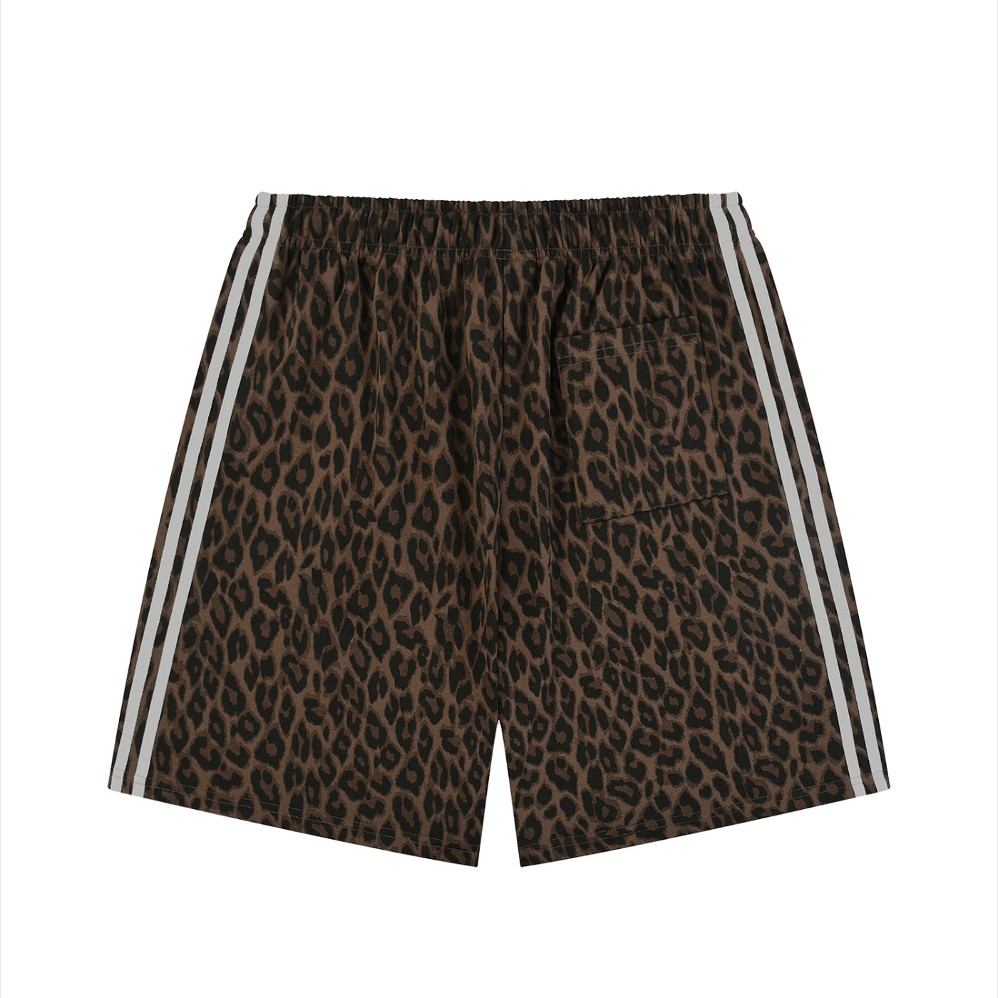 Spider Heavyweight Leopard Drawstring Shorts