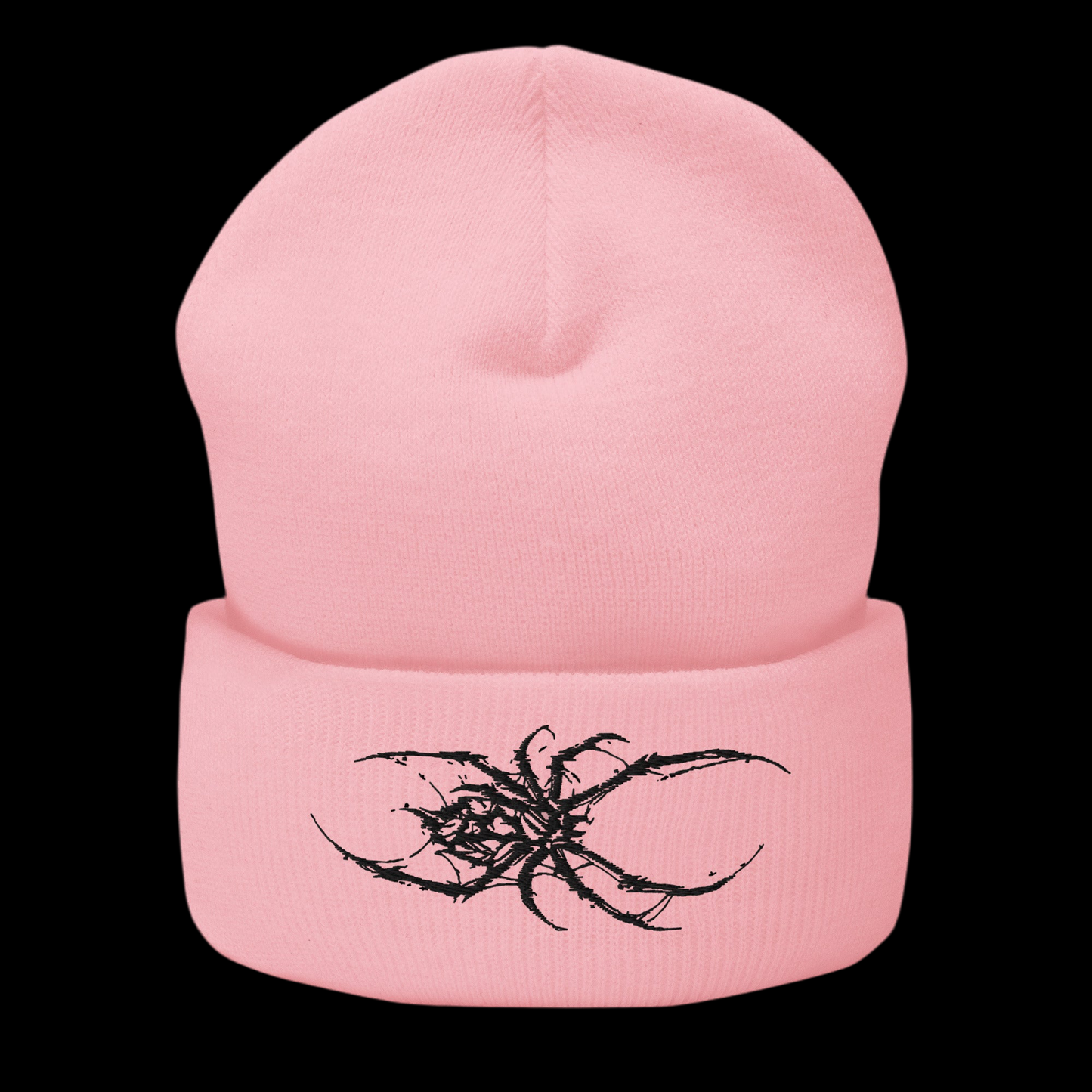Spider Cuffed Beanie