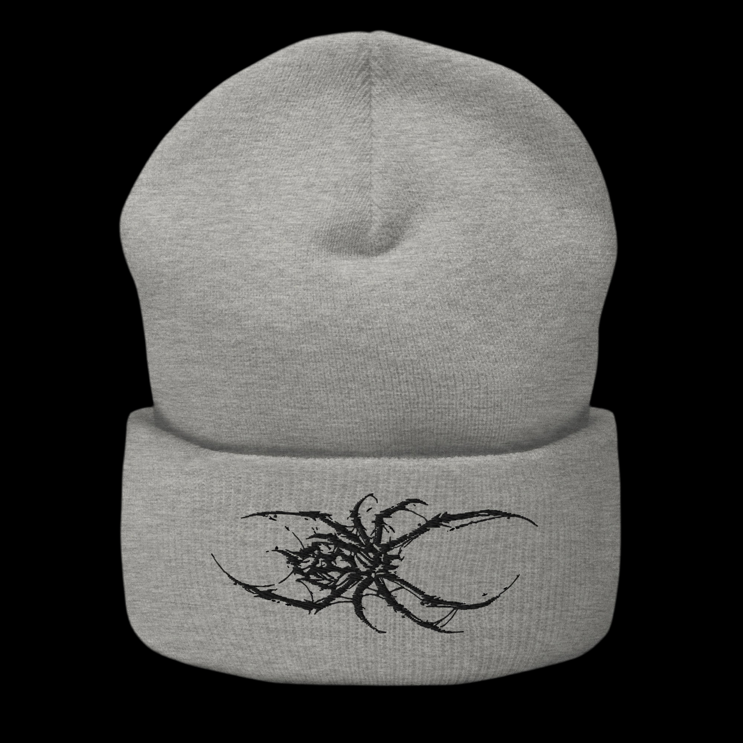 Spider Cuffed Beanie