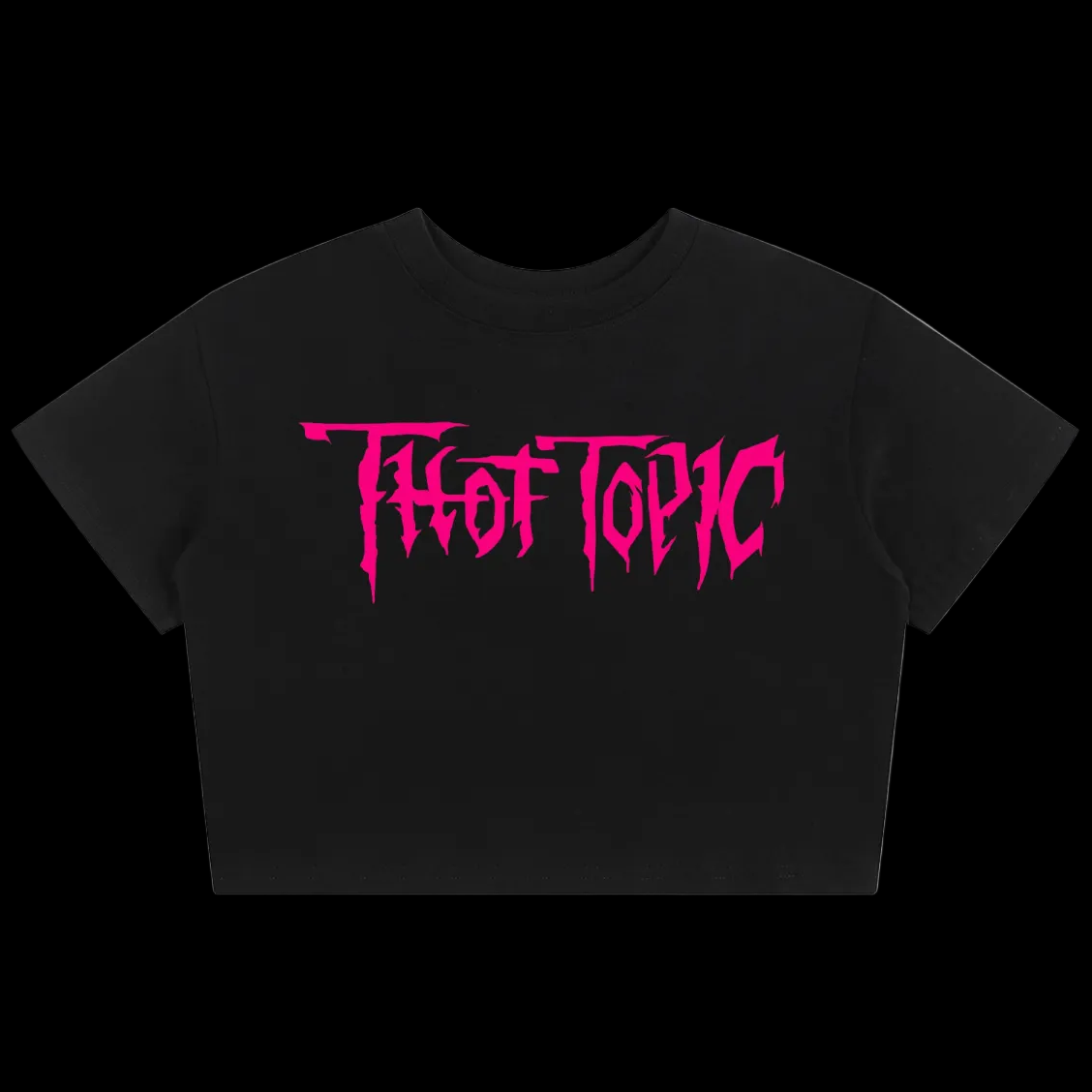 Thottopic (hot pink) Baby Tee Seamless T-Shirt - 200 GSM