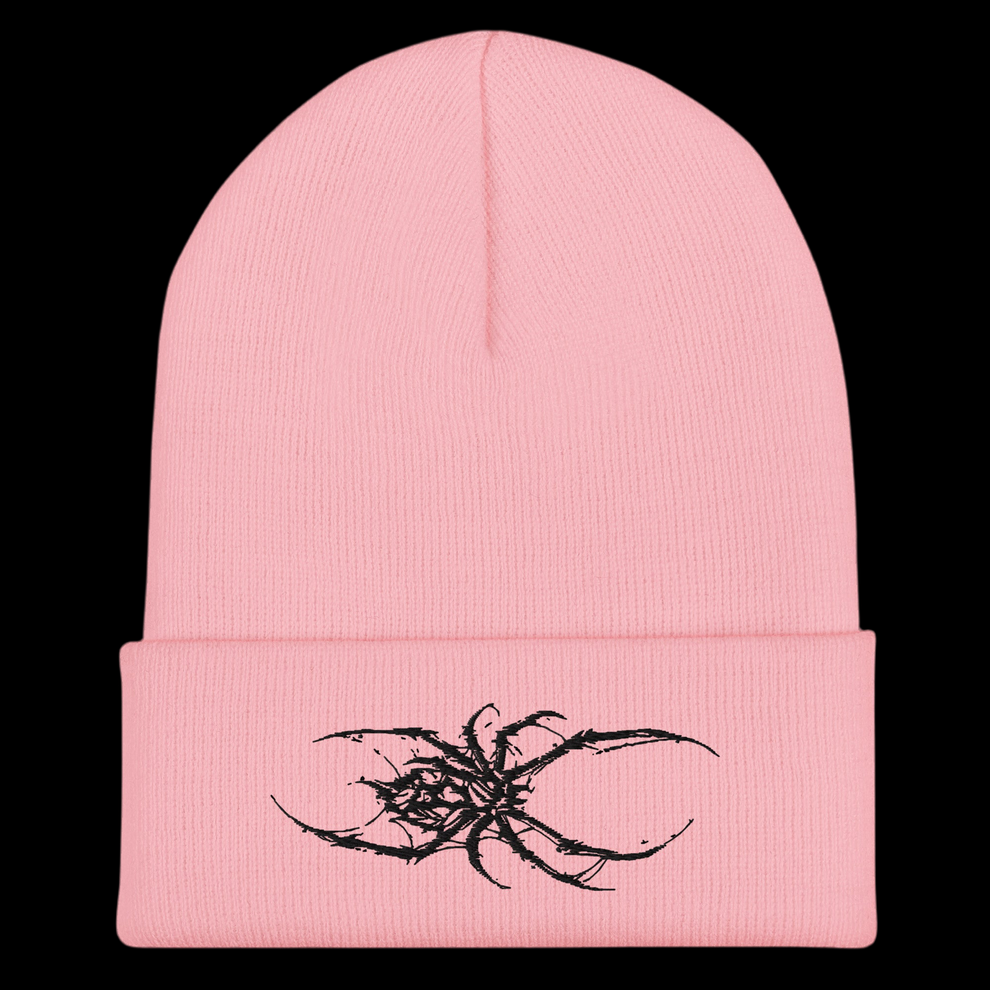 Spider Cuffed Beanie