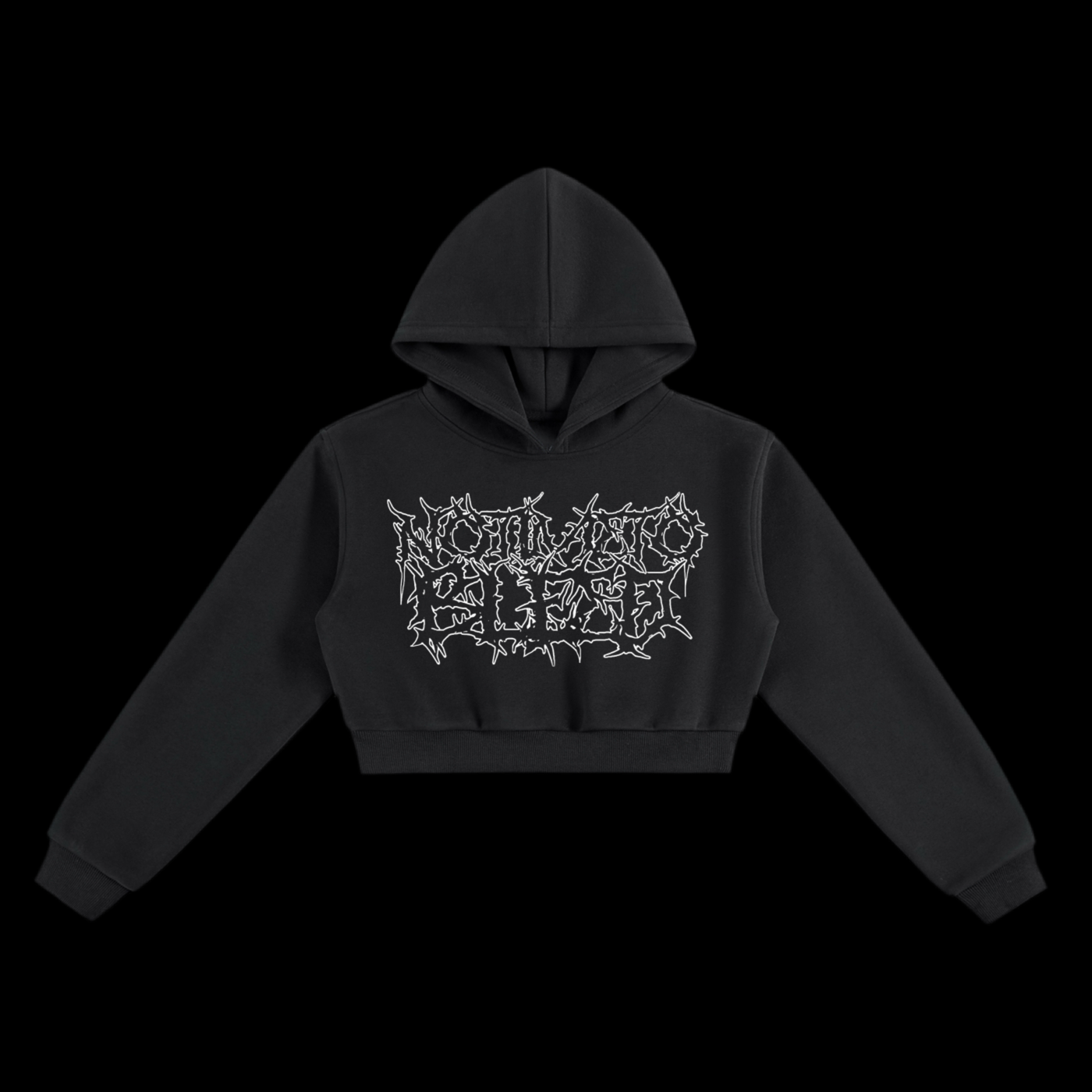NTTB Butterfly Cropped Hoodie
