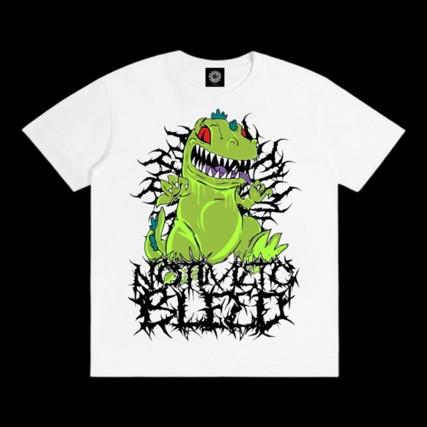 Reptar white/blue Unisex T-Shirt