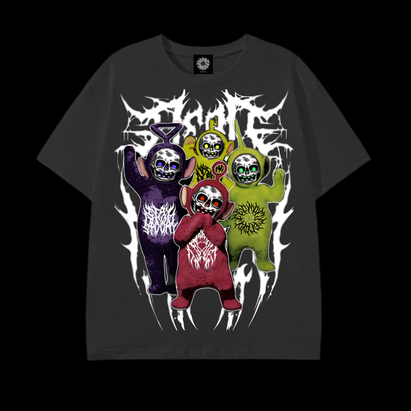 Skullytubbies full print T-Shirt