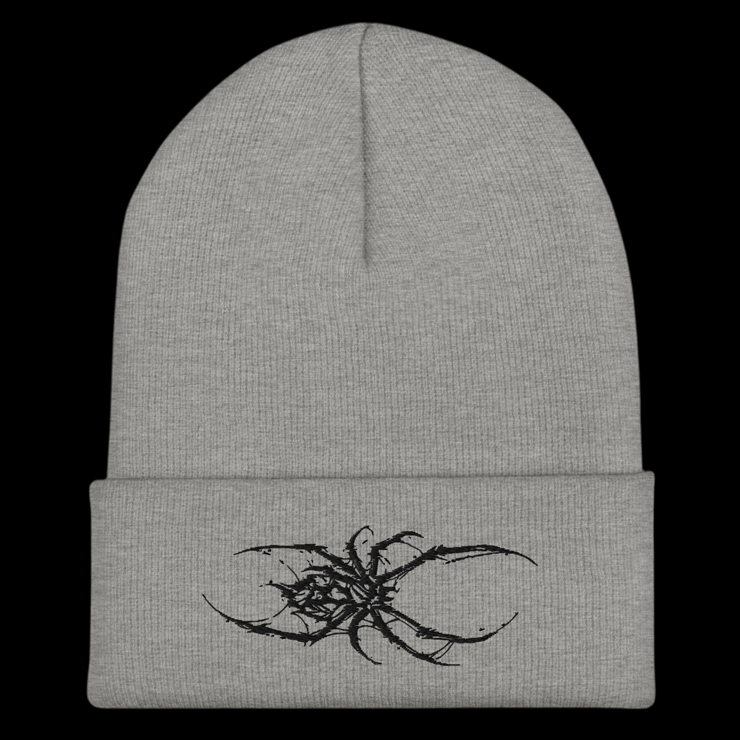 Spider Cuffed Beanie