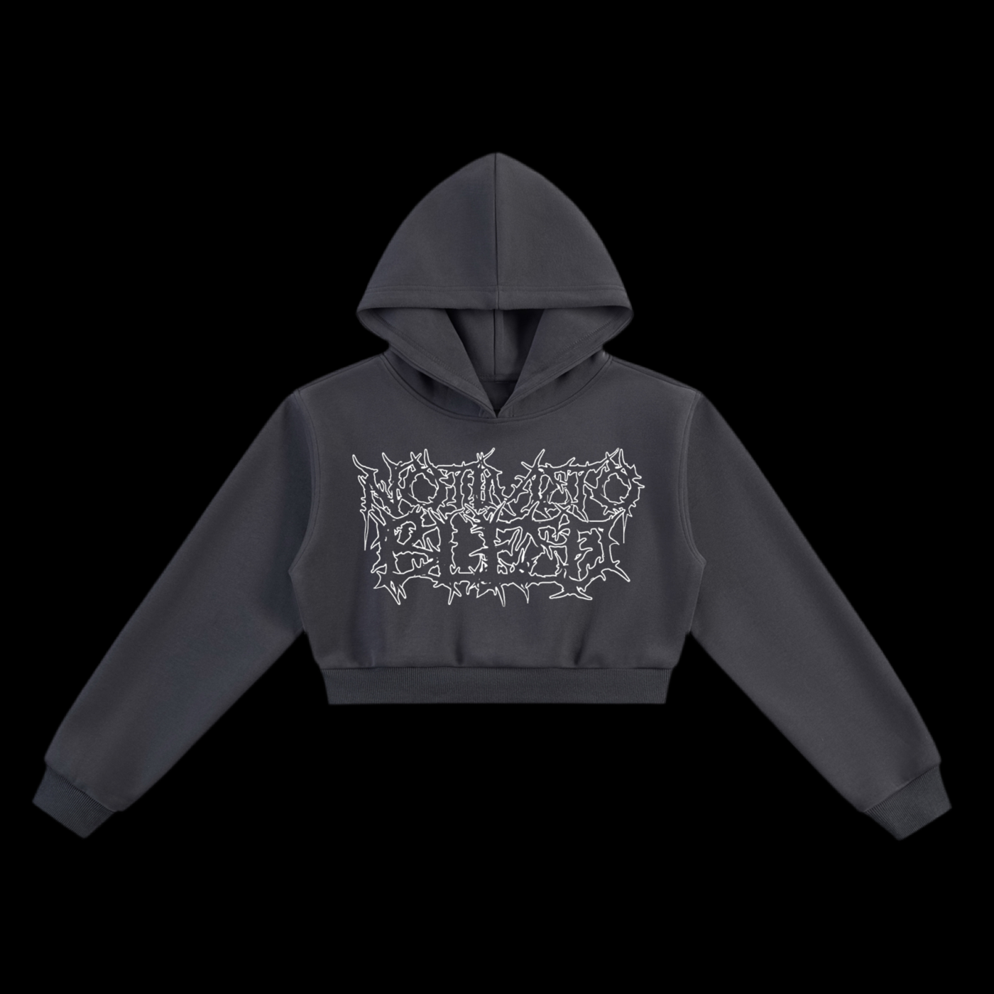 NTTB Butterfly Cropped Hoodie