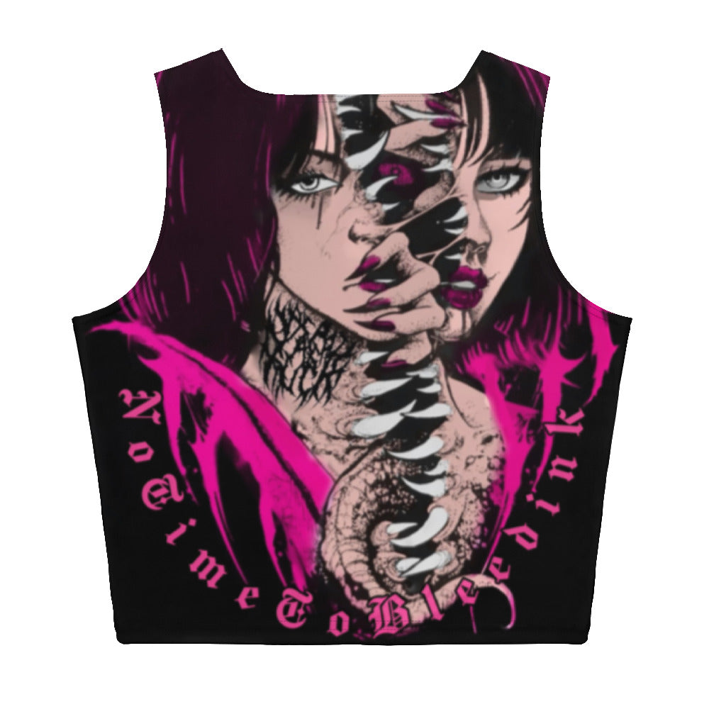 StaySpooky Pink Crop Top