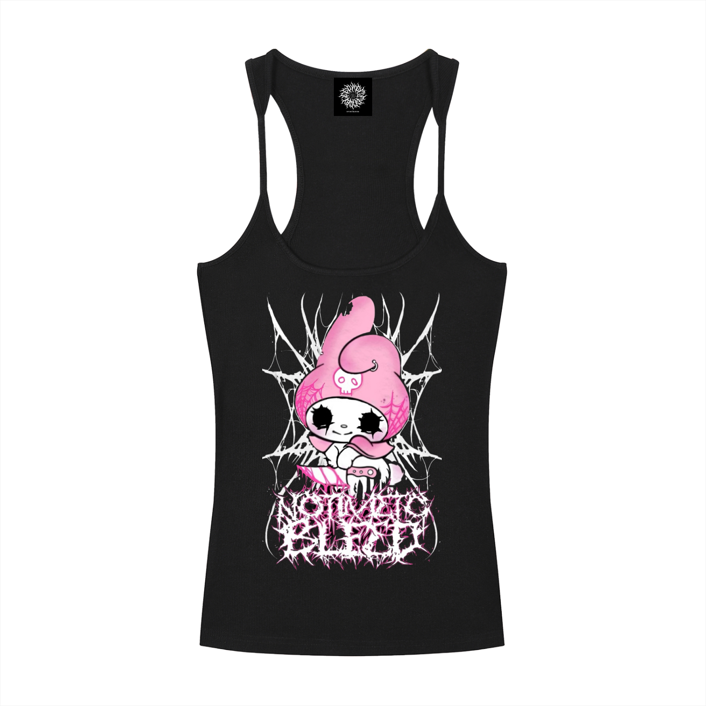 Blind Melody Slim Fit Ribbed Racerback Tank Top