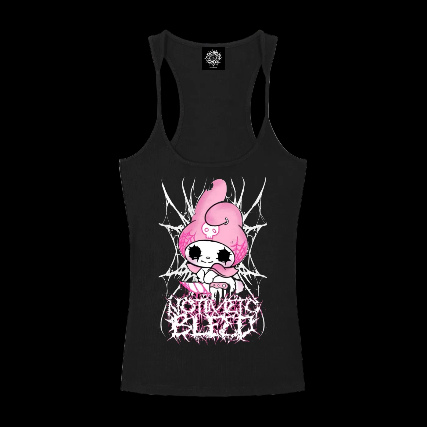 Blind Melody Slim Fit Ribbed Racerback Tank Top