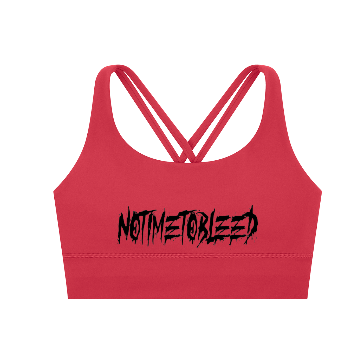 Strappy Criss-Cross Sports Bra