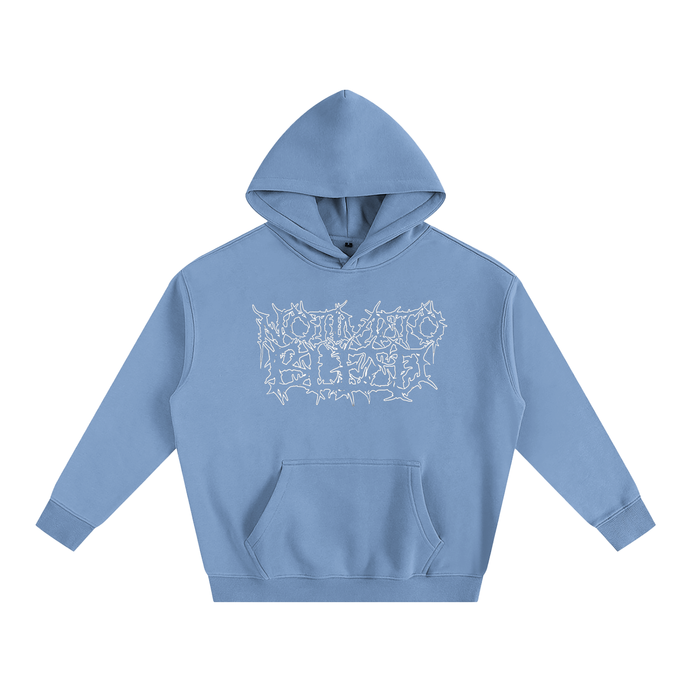 Notime Skullytubby Oversize Fleeced Hoodie