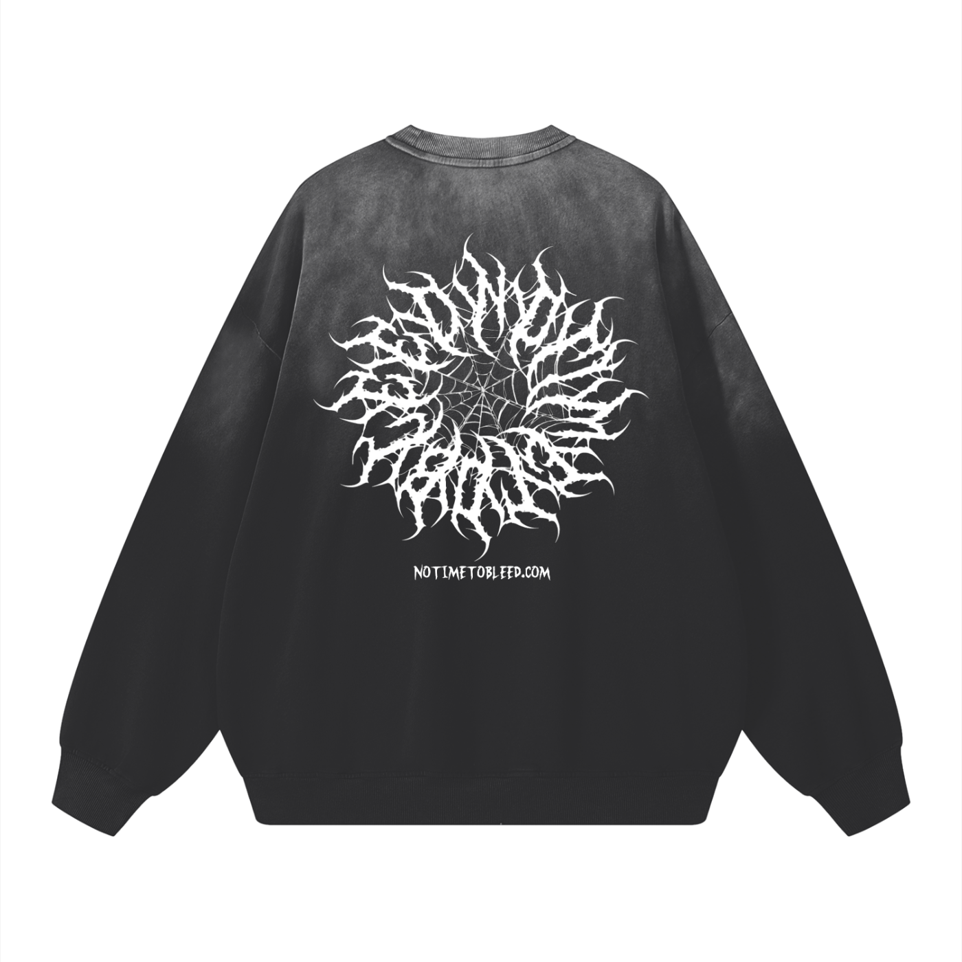 Dead ♡ Sunfade Drop-Shoulder Cotton Sweatshirt