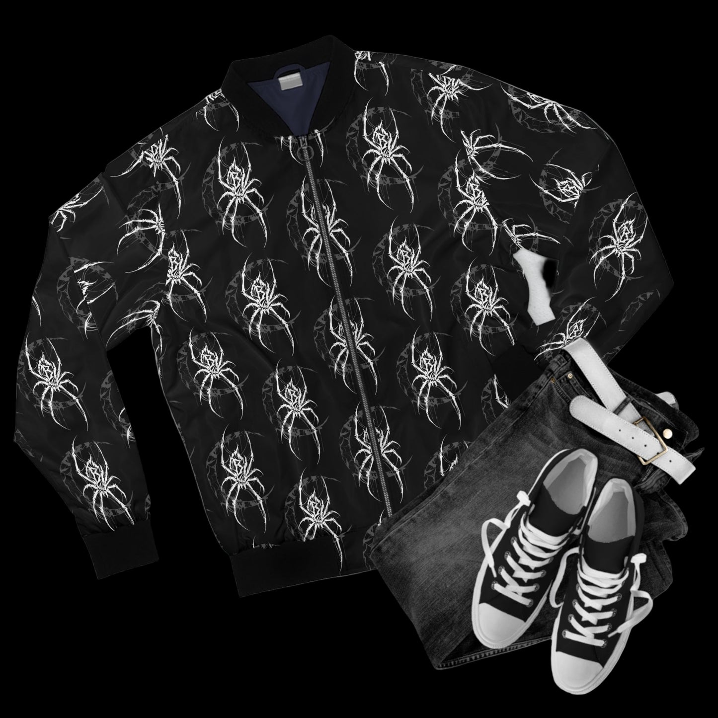 Spider Moon Bomber Jacket