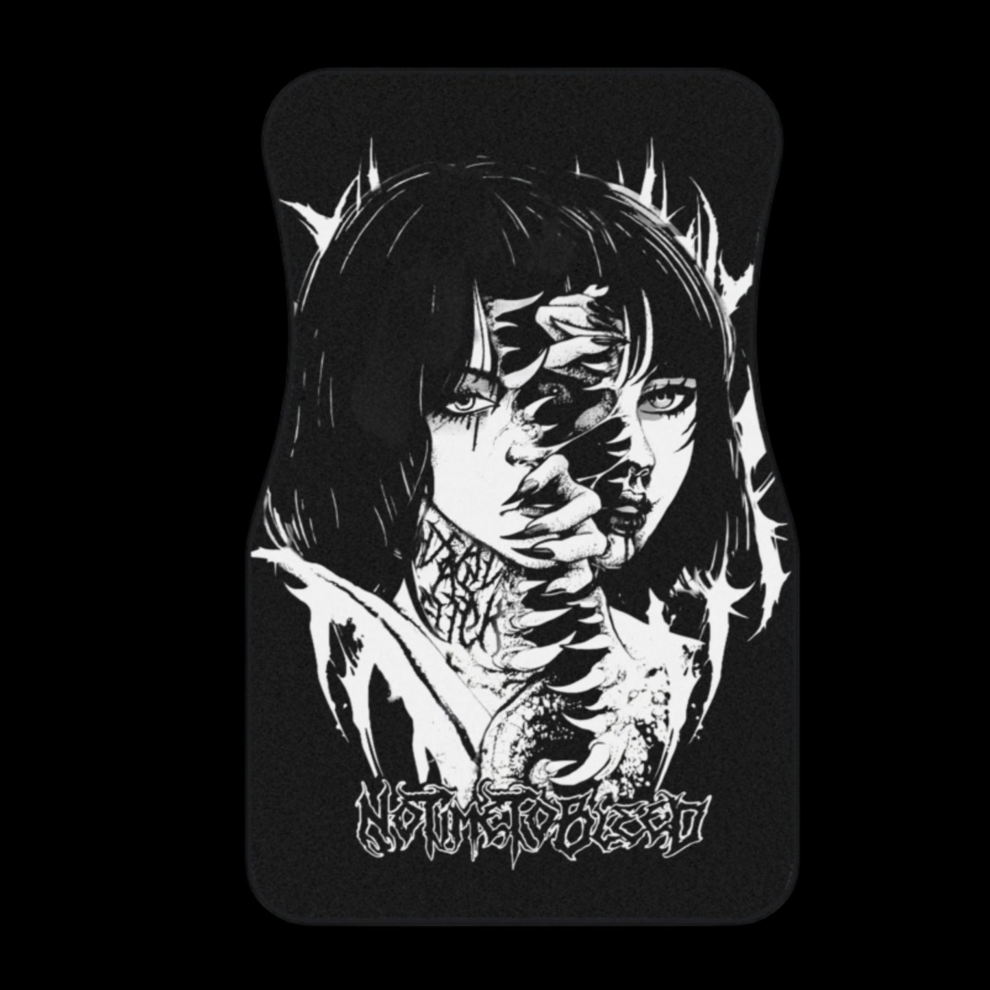 Car Mats (Set of 4) - Dark Aesthetic Floor Liners