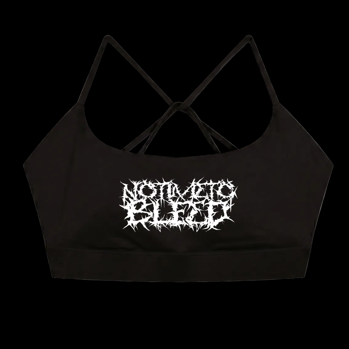 NTTB Strappy Criss Cross Yoga Sports Bra