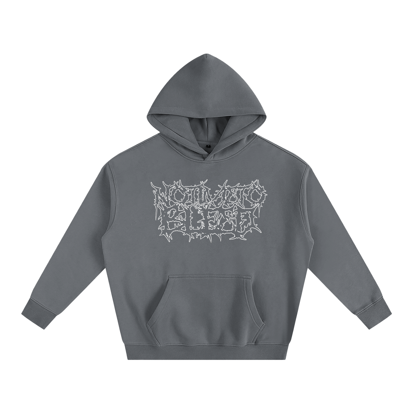 Notime Skullytubby Oversize Fleeced Hoodie