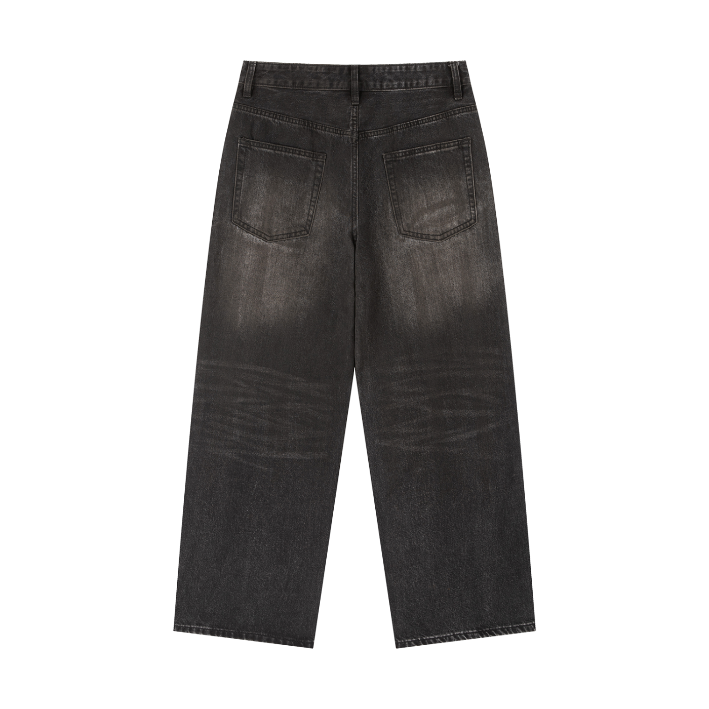 Y2K Vintage Wash Heavyweight Denim Jeans