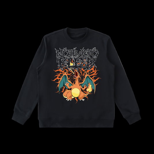 Charizard Heavyweight Crewneck  Sweatshirt