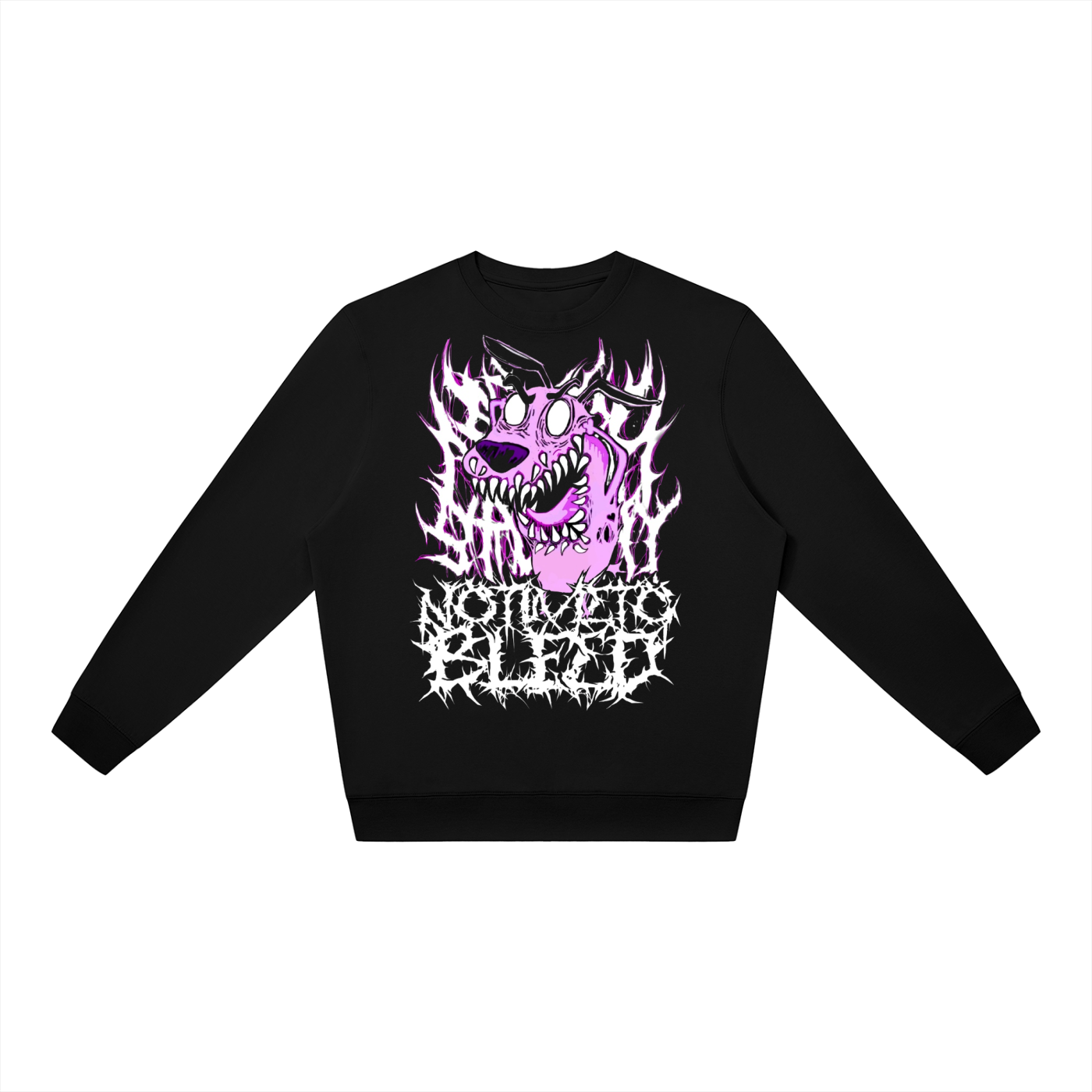 Deathcore ,Deathcore sweater ,Courage the cowardly dog 