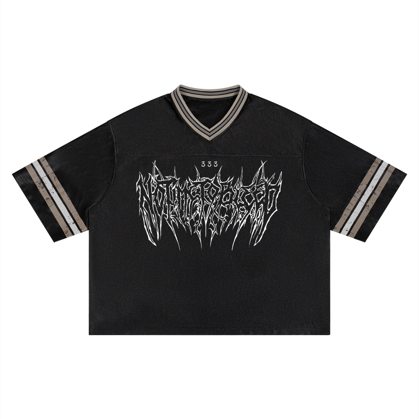 NTTB Unisex Boxy Striped Soccer Jersey