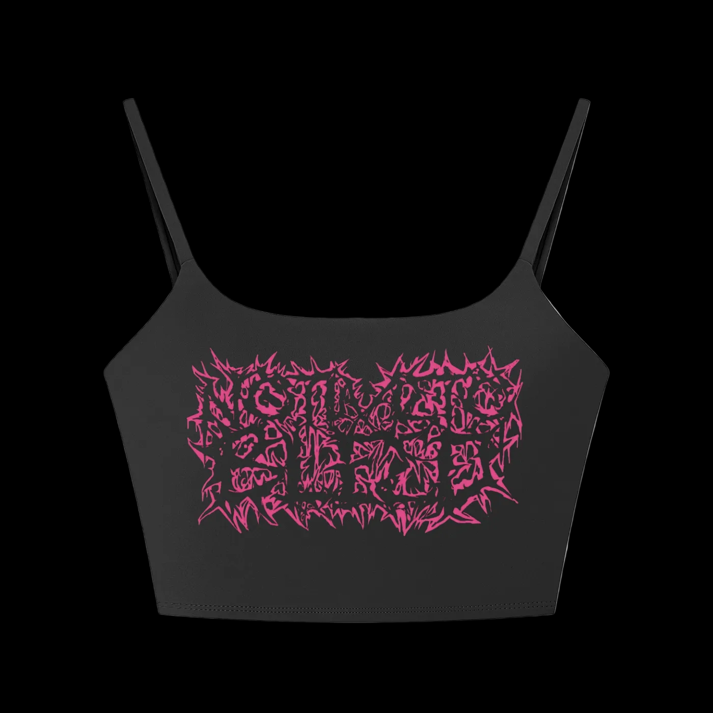 HotPink Logo Women's Sports Bra