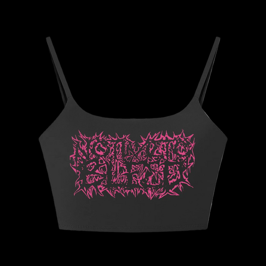 HotPink Logo Women's Sports Bra