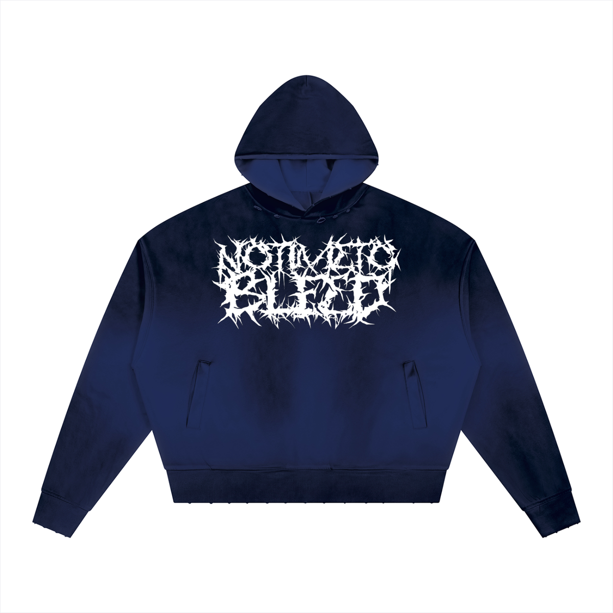 NTTB Sunfade Distressed Boxy Hoodie