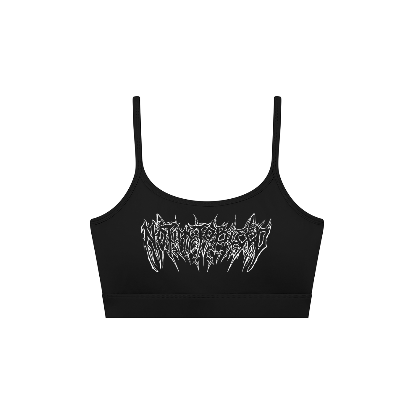 Women's Solid U-Neck Sports Bra
