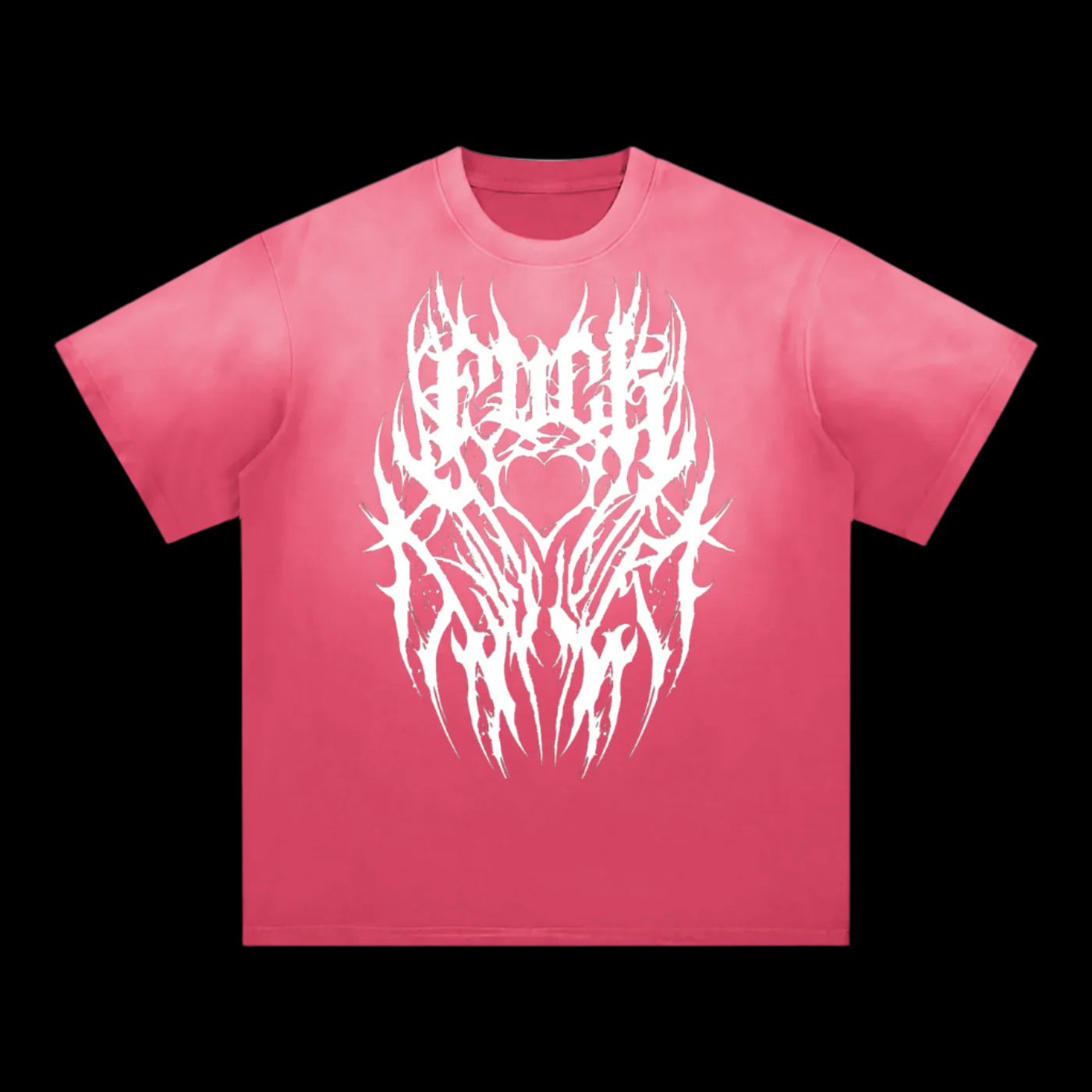 hearts beasty eye sunfade T-shirt
