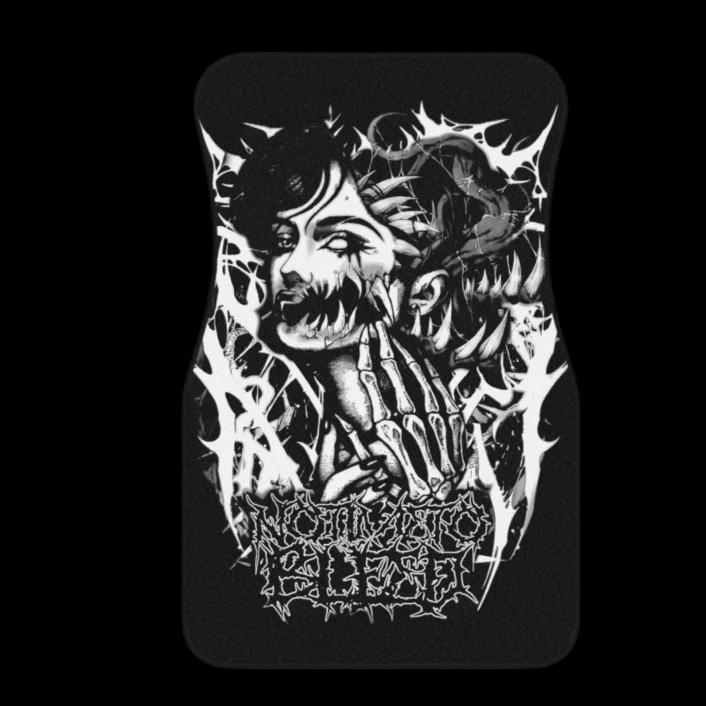 Car Mats (Set of 4) - Dark Aesthetic Floor Liners