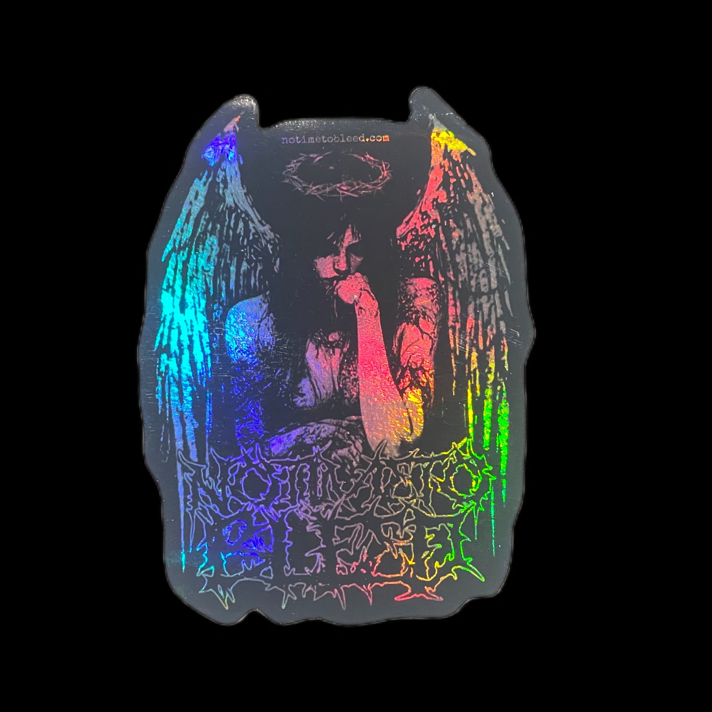 Angel NTTB Holographic Sticker