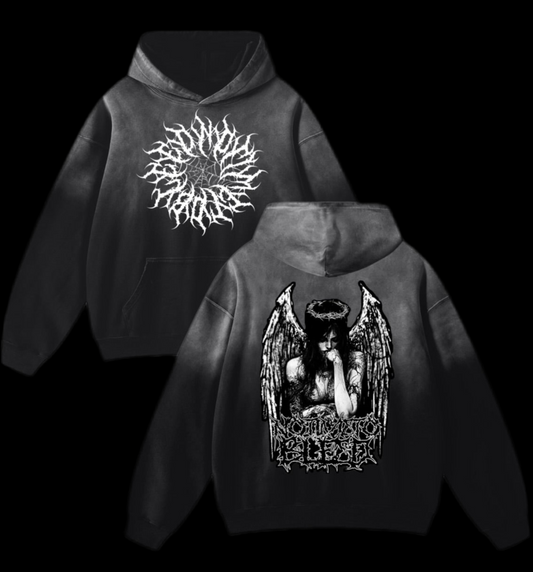 Angel Heavyweight Sunfade Oversized Hoodie