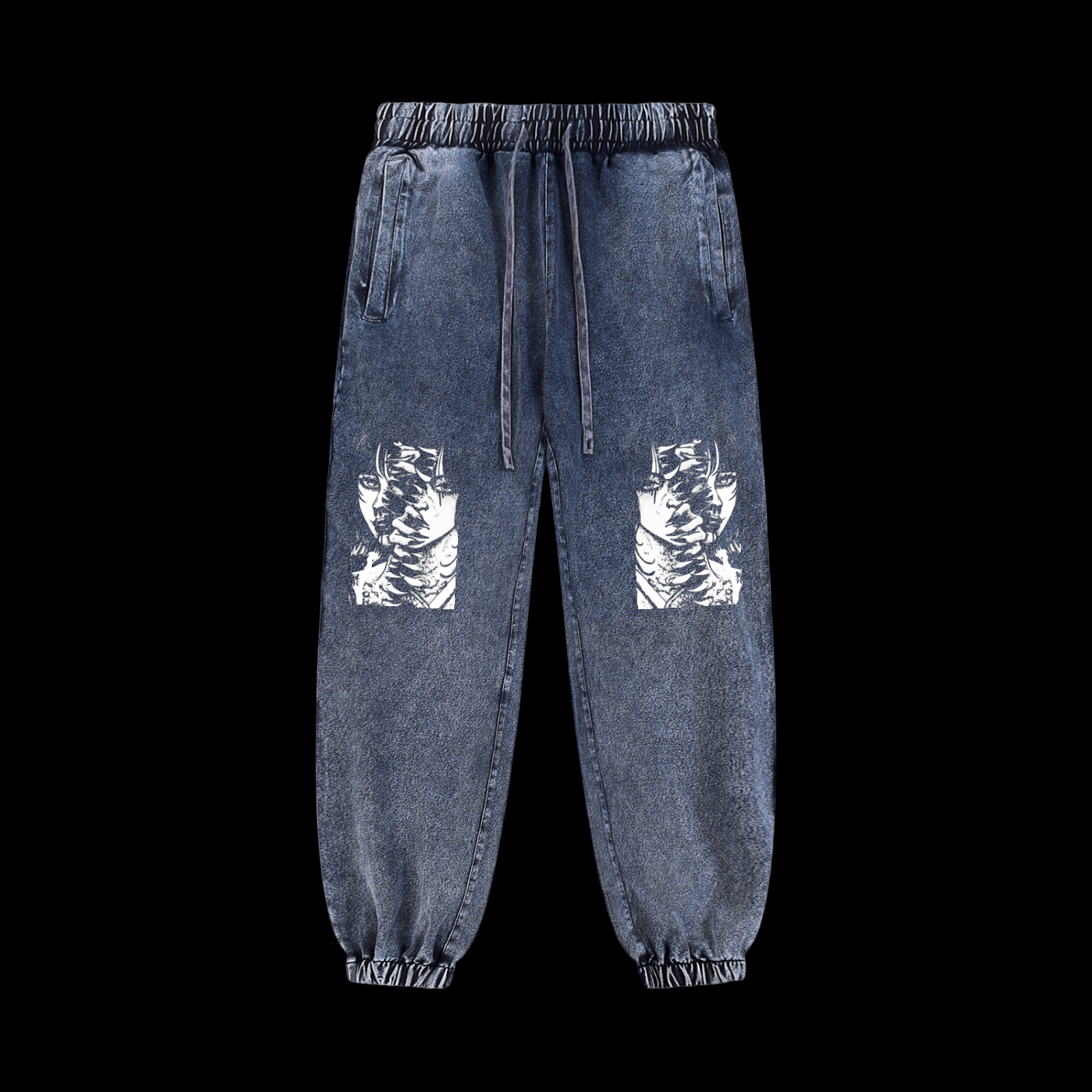 Beastie Snow Wash Jogged Sweatpants