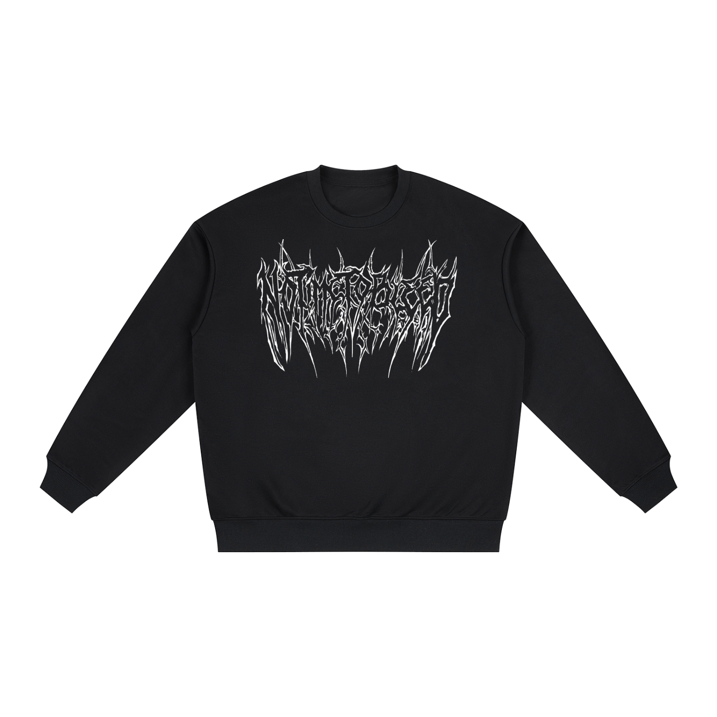 notimetobleed Oversized Drop Shoulder Crewneck Sweatshirt