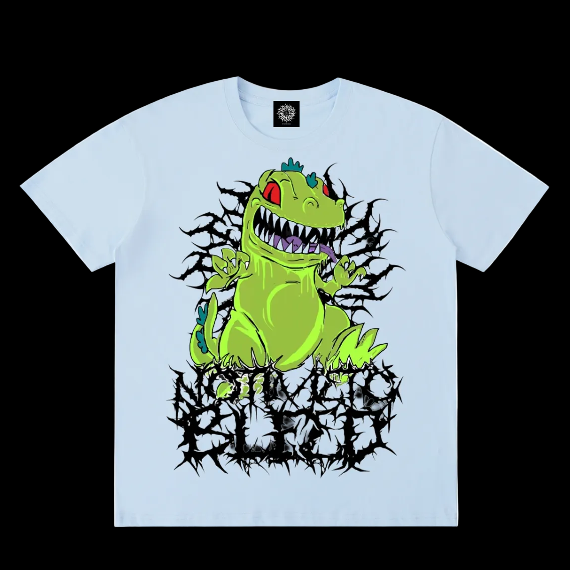 Reptar white/blue Unisex T-Shirt