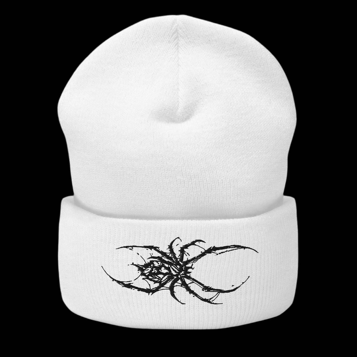 Spider Cuffed Beanie