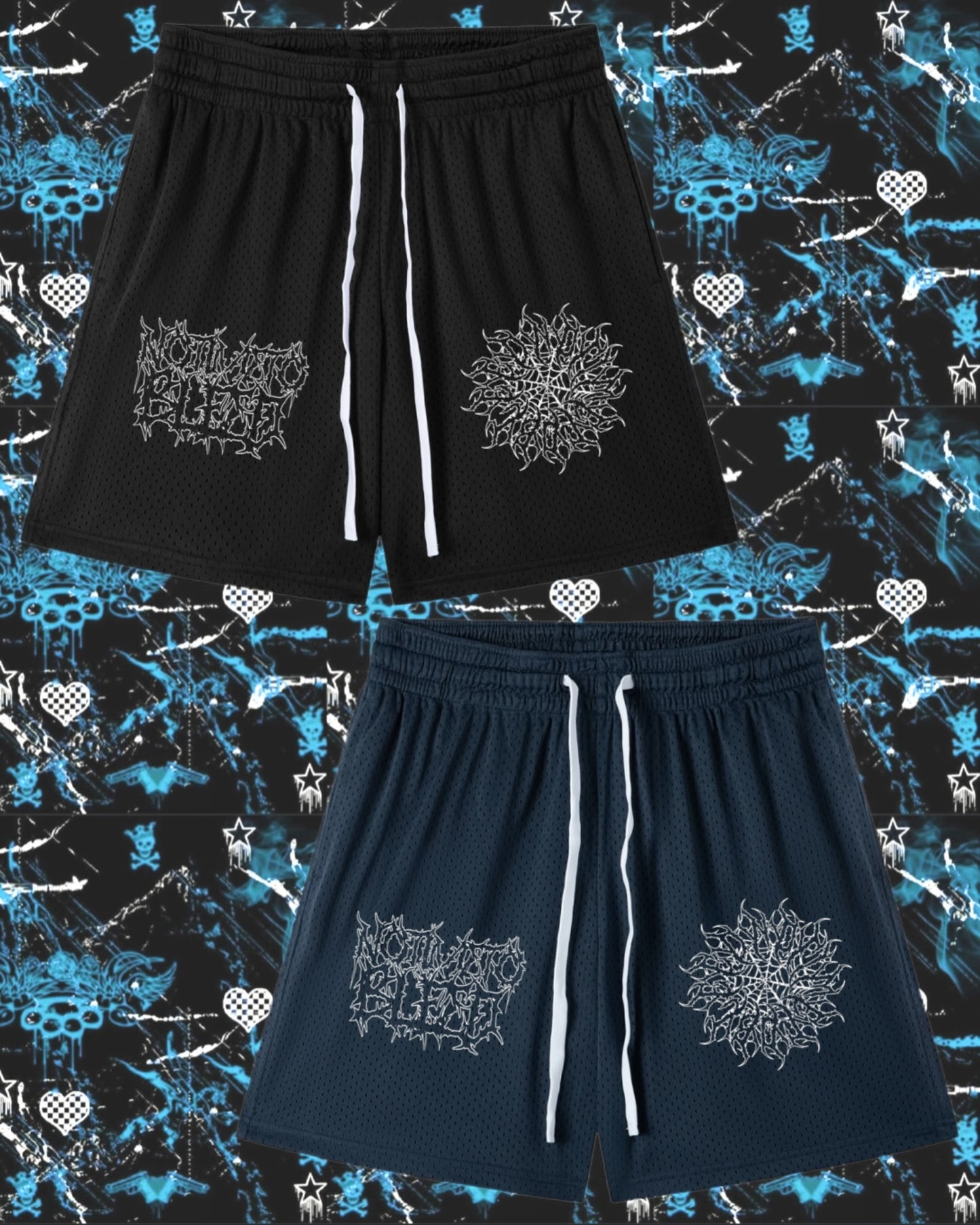 NTTB Mesh Drawstring Shorts