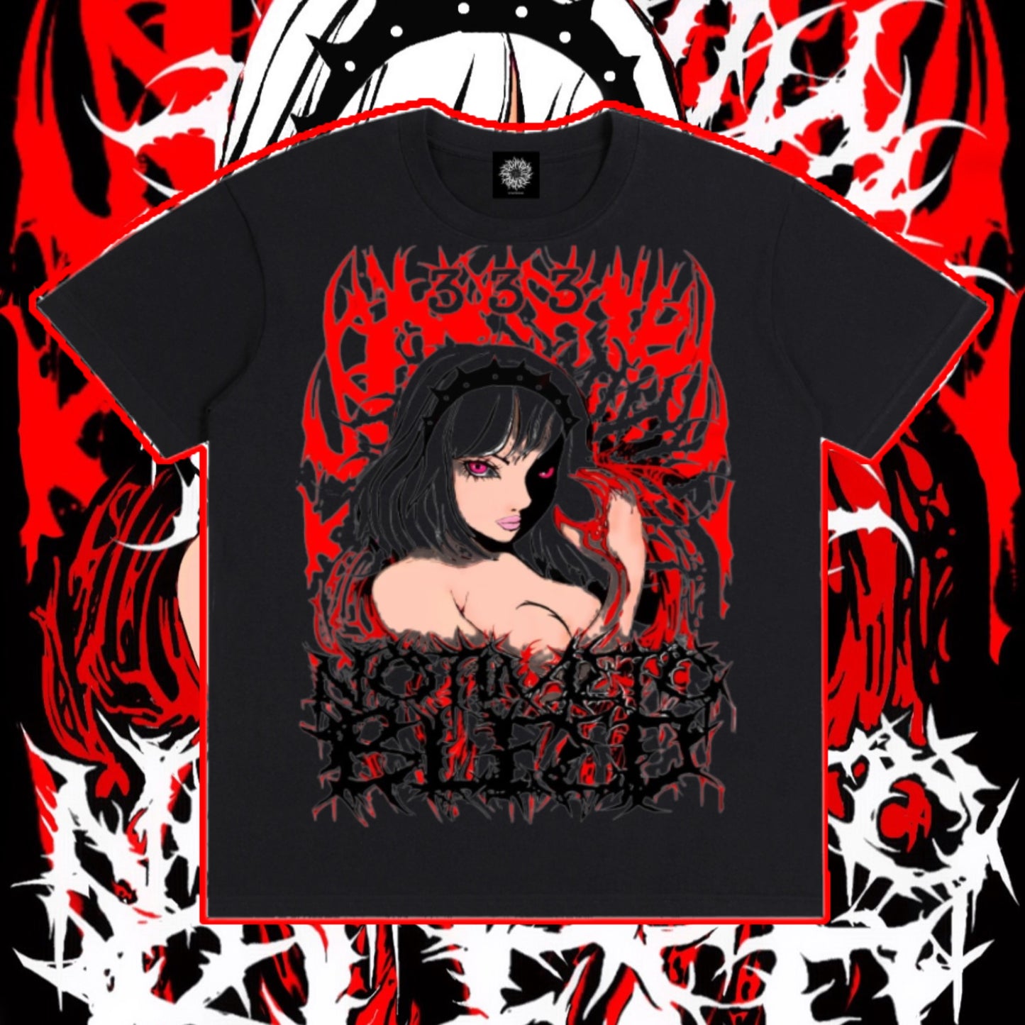 notimetobleed girl of darkness T-shirt