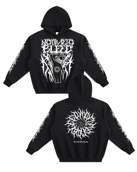 Skullytubby Fleeced Boxy Hoodie