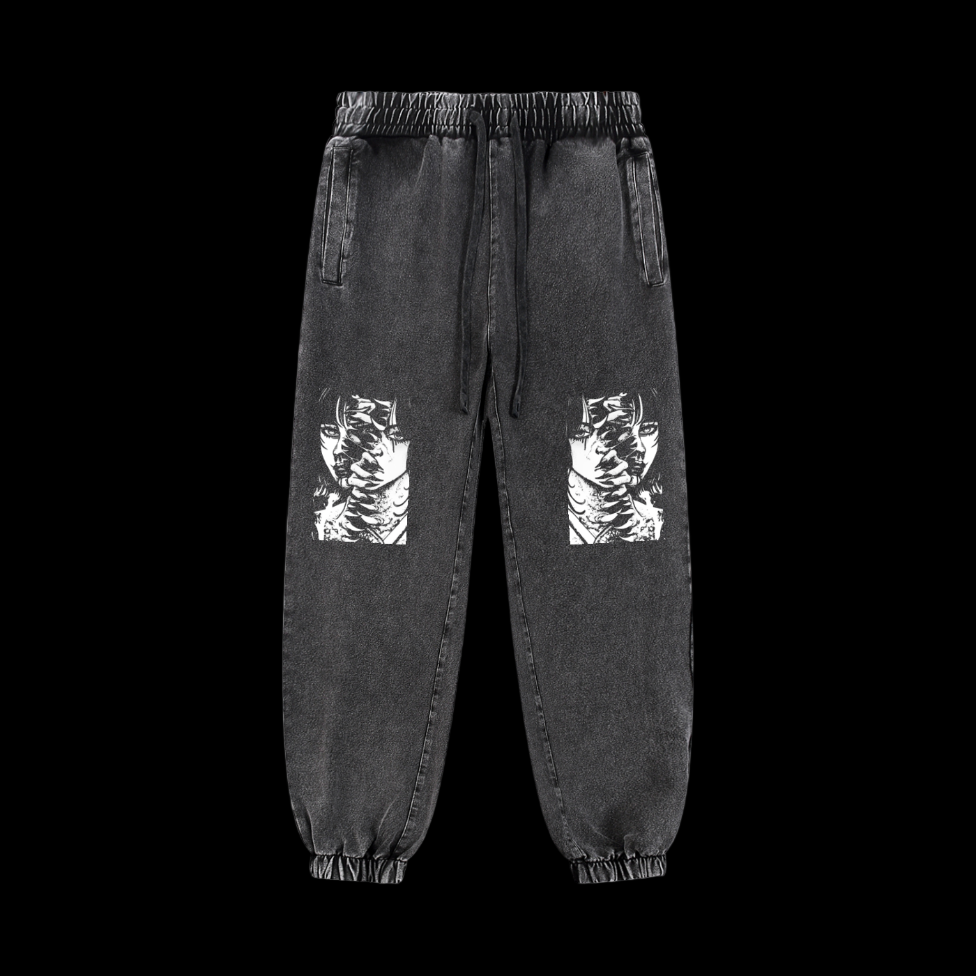Beastie Snow Wash Jogged Sweatpants