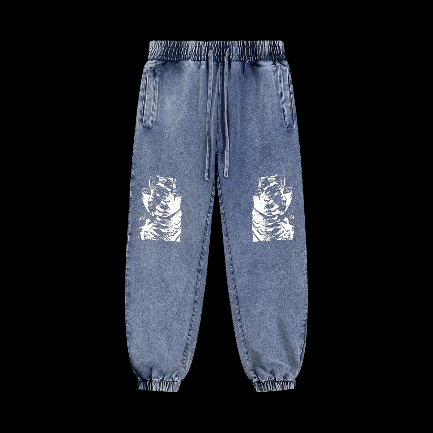 Beastie Snow Wash Jogged Sweatpants