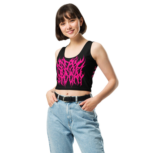 StaySpooky Pink Crop Top