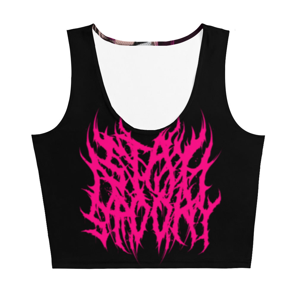 StaySpooky Pink Crop Top