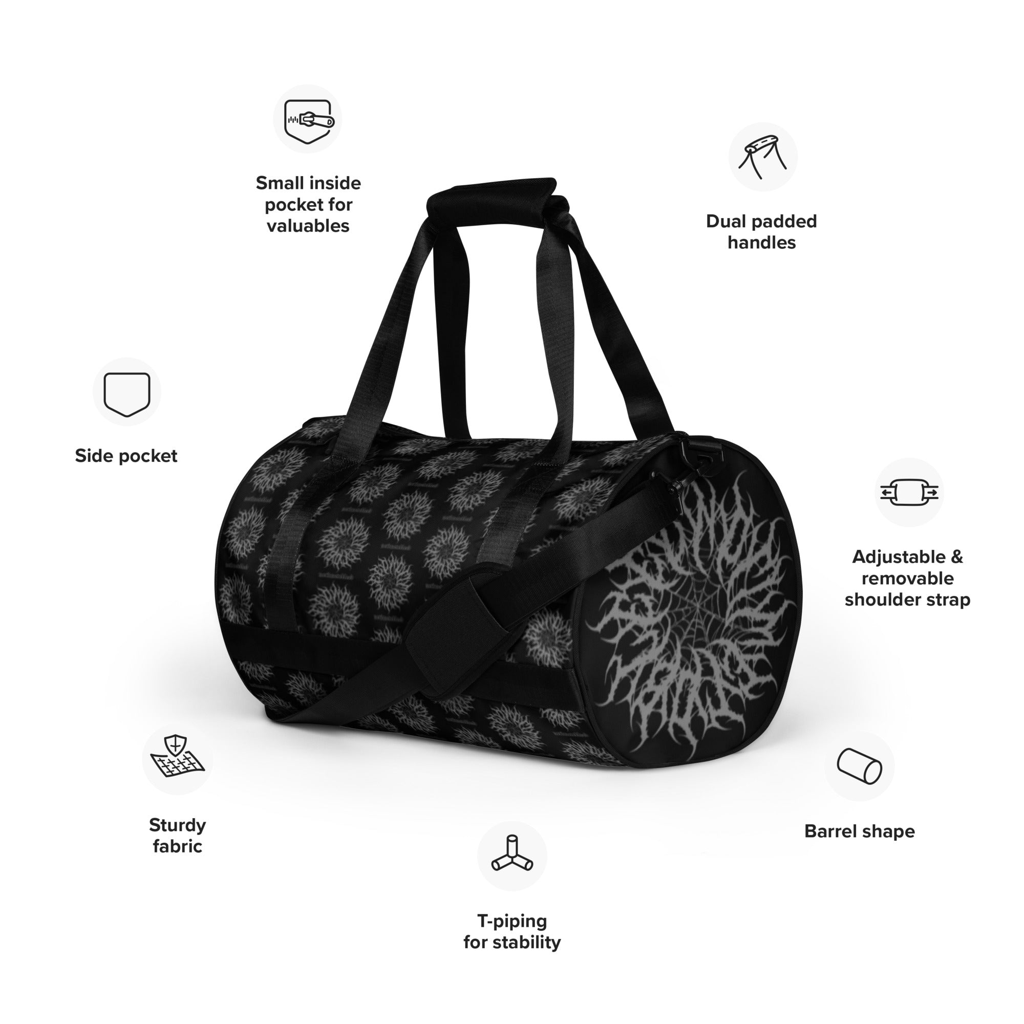 Sir Bedeviere All-over print gym 2024 bag