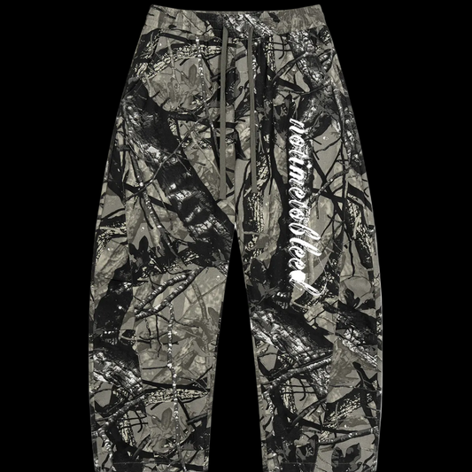 NTTB Unisex Tree Camo Barrel Leg Pants
