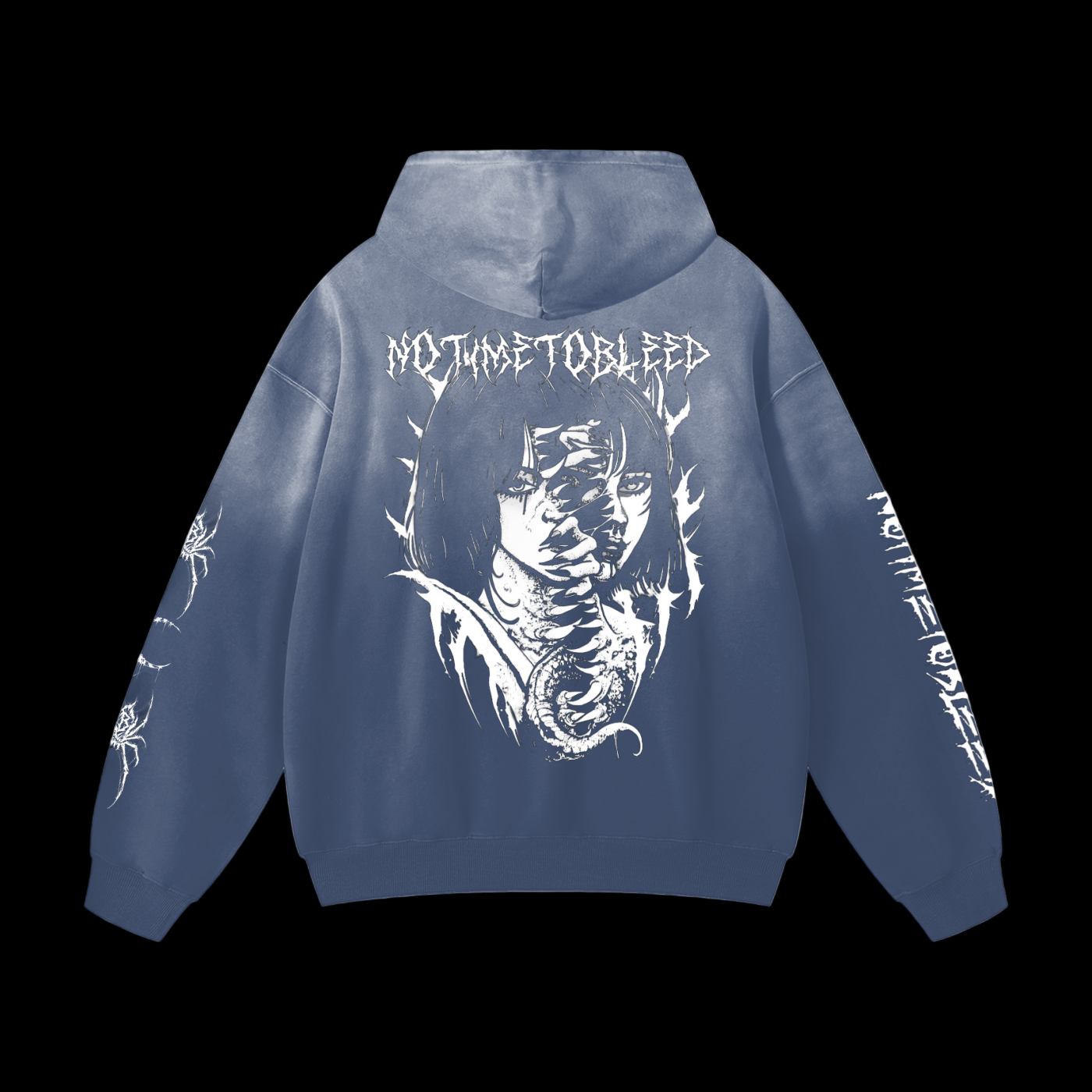 Winter hoodie ,Deathcore ,Deathcore hoodie ,Streetwear hoodie ,Notimetobleed ,Notimetobleed hoodie 