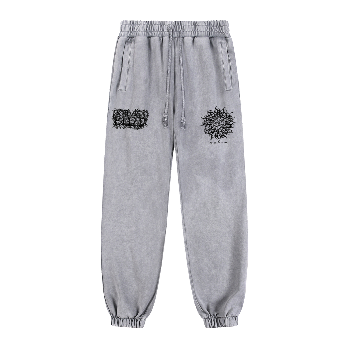 NTTB Snow Wash Heavyweight Jogged Sweatpants