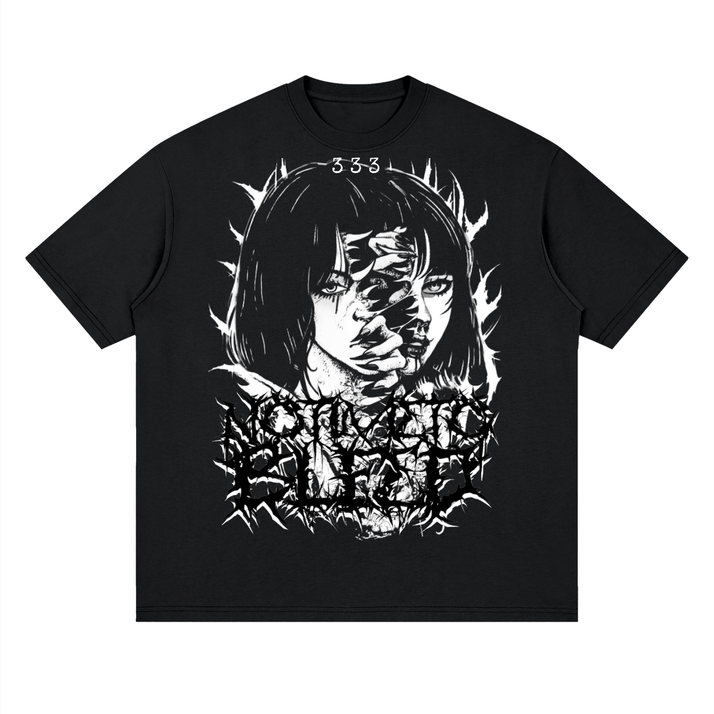 Beastie Streetwear Loose Drop Shoulder T-Shirt