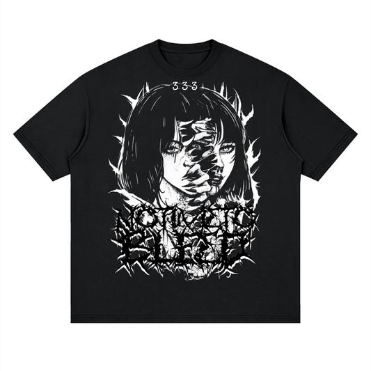 Beastie Streetwear Loose Drop Shoulder T-Shirt