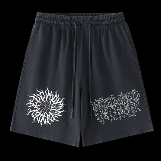 notimetobleed Vintage Wash Cotton Shorts